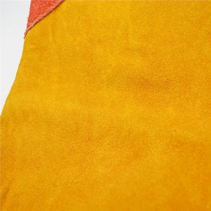 Work Safety Cow Two-layer Leather Argon Arc Leather Welding Gloves